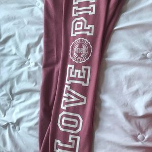 BLUSH PINK VICTORIA’S SECRET PINK SWEATPANT JOGGER